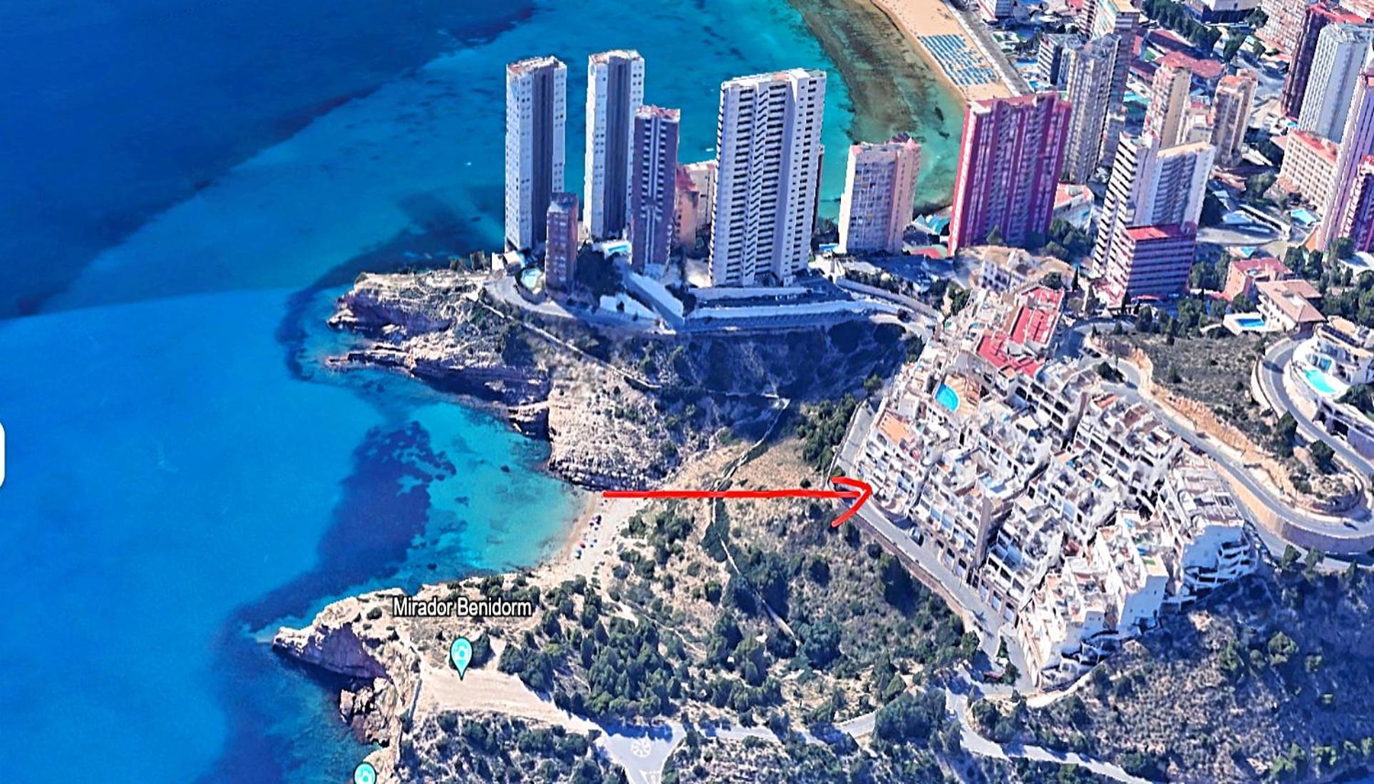 Spectacular Sea Views 2 Bedrooms In Villa Marina Бенидорм Экстерьер фото